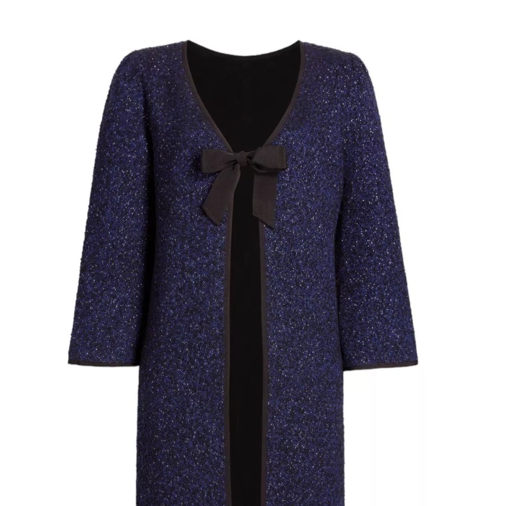 Hill House Home Lou Lou Duster in Midnight Tweed.
